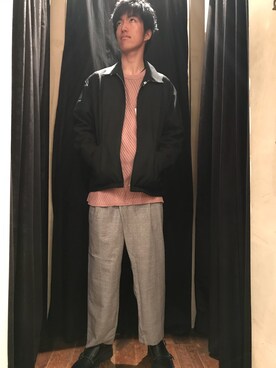 「GGD（ジージーディー）のアイテム（ジャケット/アウター）」を使った、GGD町田店さん（メンズ・172cm）の春コーディネート