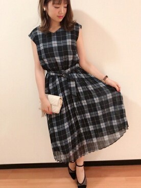 Noela ノエラ の マドラスチェックワンピ ワンピース Wear