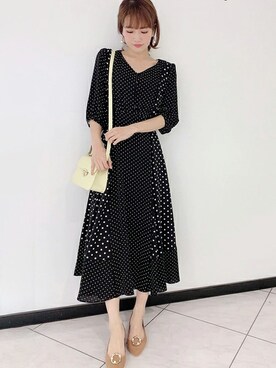 Noela ノエラ の ミックスドットワンピ ワンピース Wear