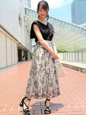 Noela ノエラ の 線描き刺繍スカート スカート Wear Noela ノエラ の 線描き刺繍スカート スカート Wear