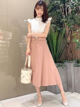 「NOELA（ノエラ）のアイテム」を使った、Noelaさん（レディース・168cm）の夏コーディネート