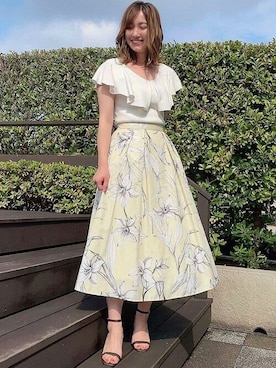 「NOELA（ノエラ）のアイテム」を使った、Noelaさん（レディース・160cm）の夏コーディネート