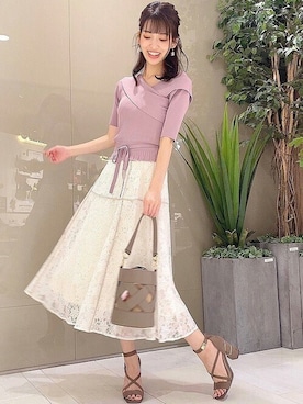 「NOELA（ノエラ）のアイテム」を使った、Noelaさん（レディース・168cm）の夏コーディネート