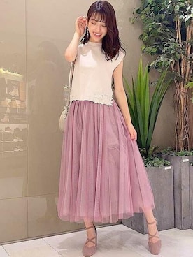 「NOELA（ノエラ）のアイテム」を使った、Noelaさん（レディース・168cm）の夏コーディネート