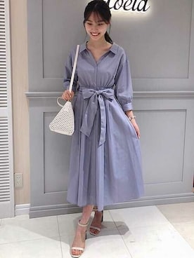 「NOELA（ノエラ）のアイテム」を使った、Noelaさん（レディース・165cm）の夏コーディネート