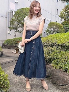 「NOELA（ノエラ）のアイテム」を使った、Noelaさん（レディース・160cm）の夏コーディネート