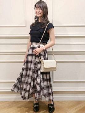 「NOELA（ノエラ）のアイテム」を使った、Noelaさん（レディース・152cm）の夏コーディネート