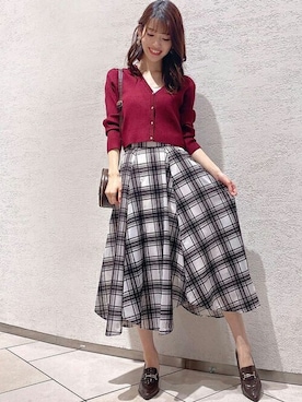 「NOELA（ノエラ）のアイテム」を使った、Noelaさん（レディース・168cm）の秋コーディネート