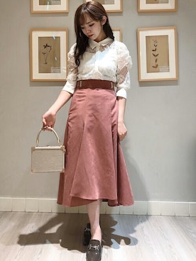 Noelaさん（レディース・154cm）の秋コーディネート