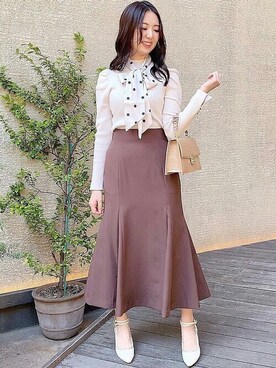 Noelaさん（レディース・162cm）の秋コーディネート