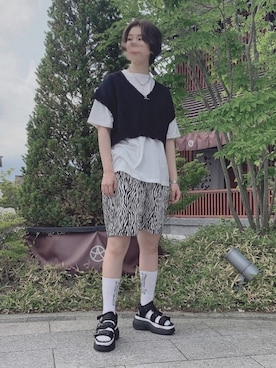 いくら【相互】さん（レディース・164cm）の春コーディネート