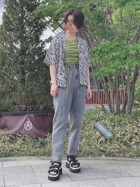 いくら【相互】さん（レディース・164cm）の夏コーディネート