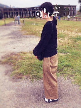 らいきさん（レディース・154cm）の秋コーディネート