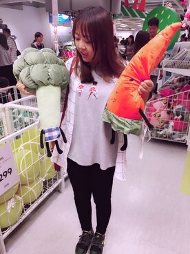 「TAIPEI」｜「アイテム（雑貨/ホビー）」を使った、笑笑妞🌸さん（レディース・159cm）の春コーディネート