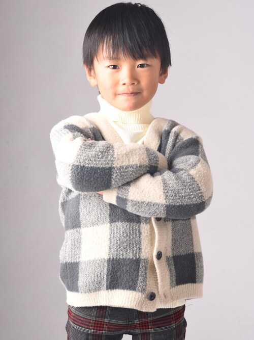 Nana7boy Zara Kidsのカーディガン ボレロを使ったコーディネート Wear
