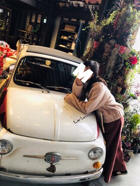 「POU DOU DOU（プードゥドゥ）のアイテム（ブルゾン）」を使った、Emmyさん（レディース・158cm）の冬コーディネート