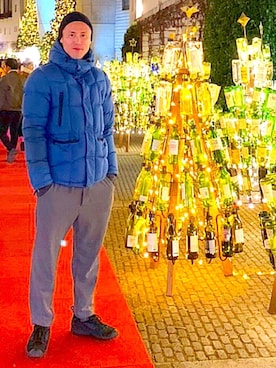 「Black Diamond（ブラックダイアモンド）のアイテム」を使った、MASAHIDEさん（メンズ・180cm）の冬コーディネート