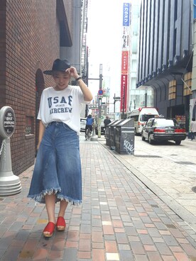 imaiさん（レディース・157cm）の夏コーディネート