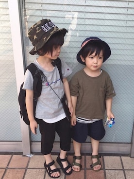 hinataさん（キッズ・110cm）の夏コーディネート