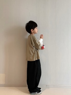 「アイテム（その他）」を使った、hinataさん（キッズ・110cm）の秋コーディネート