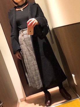 Natsuさん（レディース・155cm）の冬コーディネート