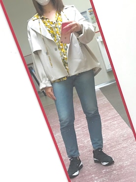 「Maeve（メーヴ）のアイテム」を使った、Natsuさん（レディース・155cm）の春コーディネート