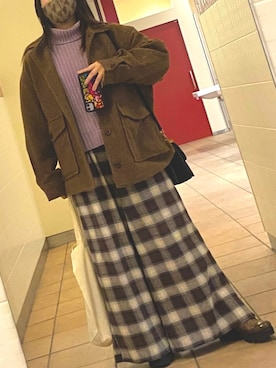 「SAYA（サヤ）のアイテム」を使った、Natsuさん（レディース・155cm）の冬コーディネート