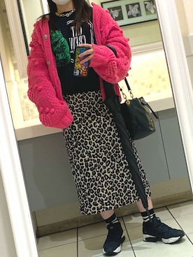 「SNIDEL（スナイデル）のアイテム（アクセサリー）」を使った、Natsuさん（レディース・155cm）の春コーディネート