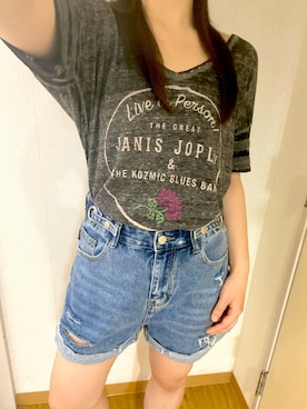 「Lucky Brand（ラッキーブランド）のアイテム」を使った、Natsuさん（レディース・155cm）の春コーディネート