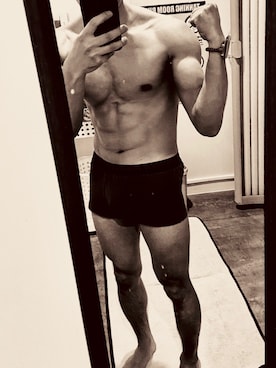 「ジム」｜「アイテム（その他）」を使った、oreさん（メンズ・173cm）の冬コーディネート