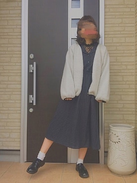 「SpRay（スプレイ）のアイテム（ブルゾン）」を使った、ちるさん（レディース・159cm）の秋コーディネート