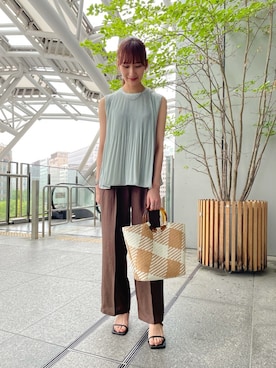 momokaさん（レディース・164cm）の春コーディネート