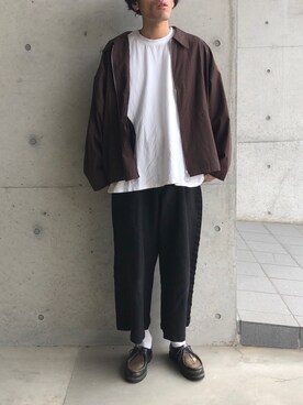 TOMOKI OOHASHIさん(メンズ・180cm)の春コーディネート