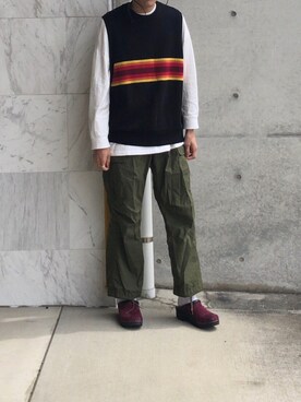 TOMOKI OOHASHIさん（メンズ・180cm）の春コーディネート