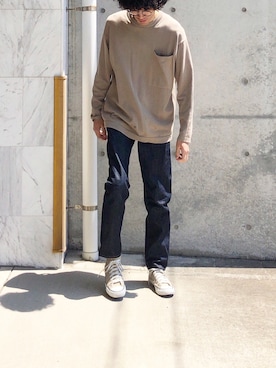 TOMOKI OOHASHIさん（メンズ・180cm）の春コーディネート