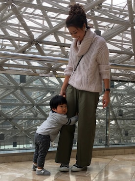 asmさん(レディース・161cm)の冬コーディネート