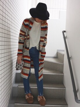 asmさん（レディース・161cm）の冬コーディネート