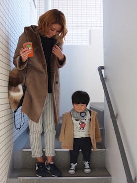 asmさん(レディース・161cm)の冬コーディネート