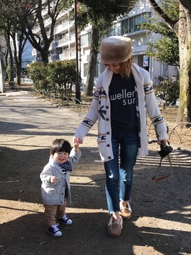 asmさん(レディース・161cm)の冬コーディネート