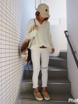 asmさん(レディース・161cm)の冬コーディネート