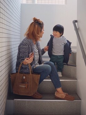 asmさん（レディース・161cm）の冬コーディネート