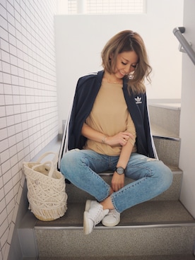 asmさん（レディース・161cm）の春コーディネート