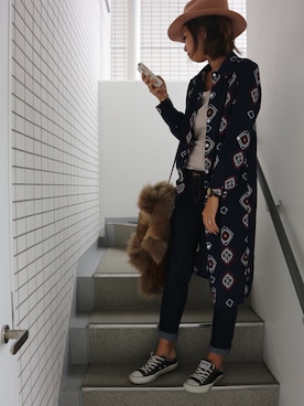 asmさん（レディース・161cm）の秋コーディネート