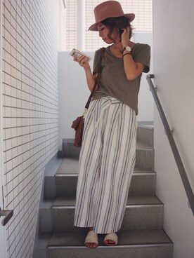 asmさん（レディース・161cm）の秋コーディネート