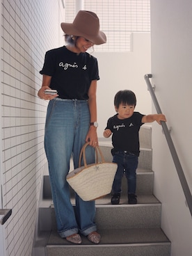 「Daniel Wellington（ダニエルウェリントン）のDaniel Wellington St Mawes 40mm（アナログ腕時計）」を使った、asmさん（レディース・161cm）の秋コーディネート