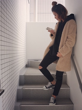 asmさん（レディース・161cm）の秋コーディネート