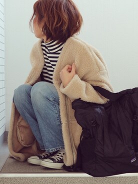 asmさん(レディース・161cm)の冬コーディネート