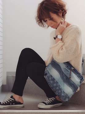 asmさん（レディース・161cm）の冬コーディネート