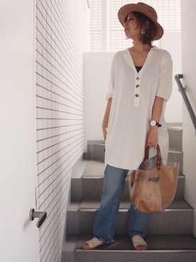 asmさん（レディース・161cm）の春コーディネート