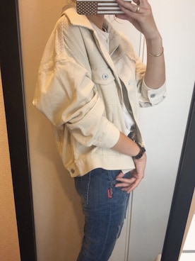 「ジーユー」｜asmさん（レディース・161cm）の秋コーディネート